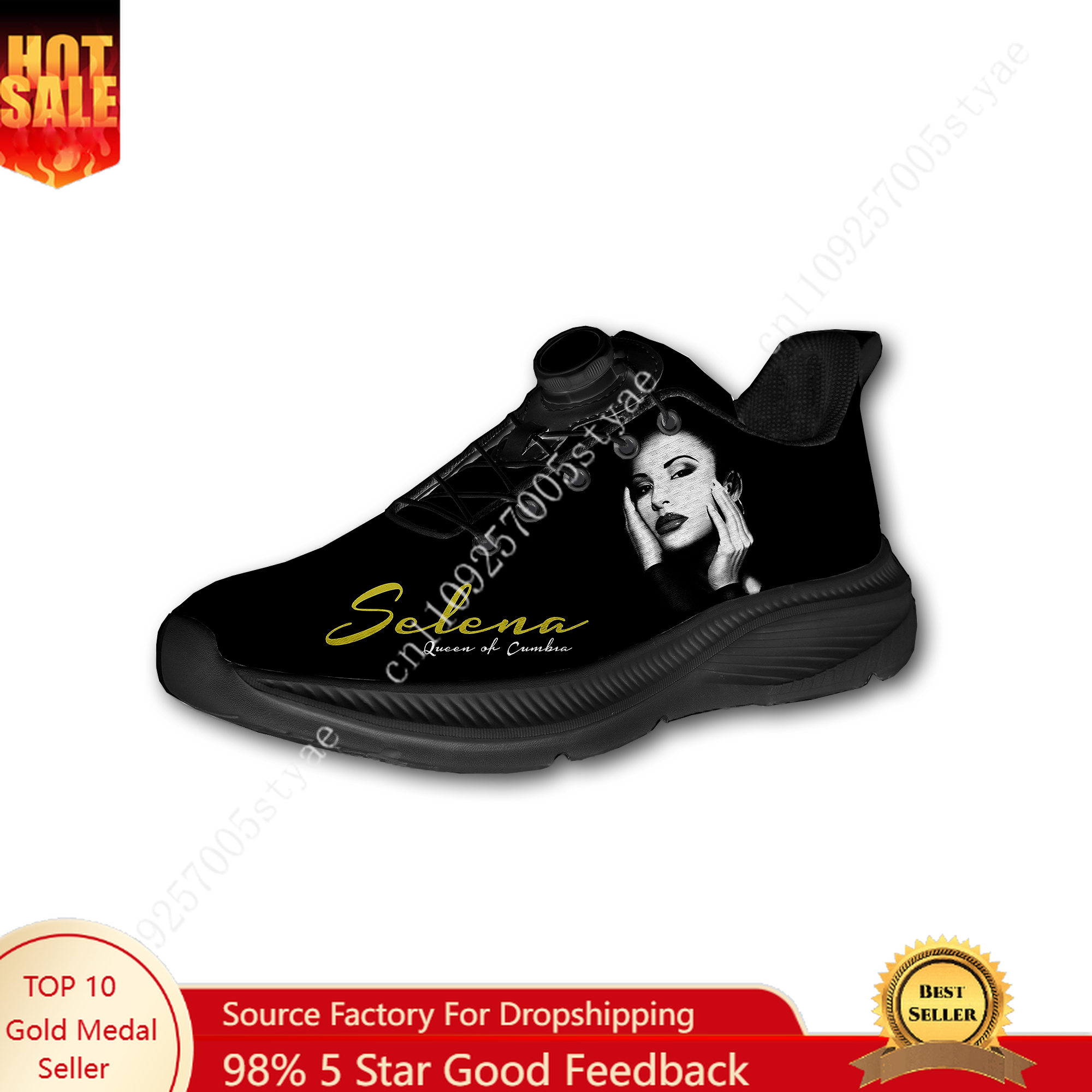 Men'S Shoes Lightweight - Selena Quintanilla Custom Walking Shoes Men