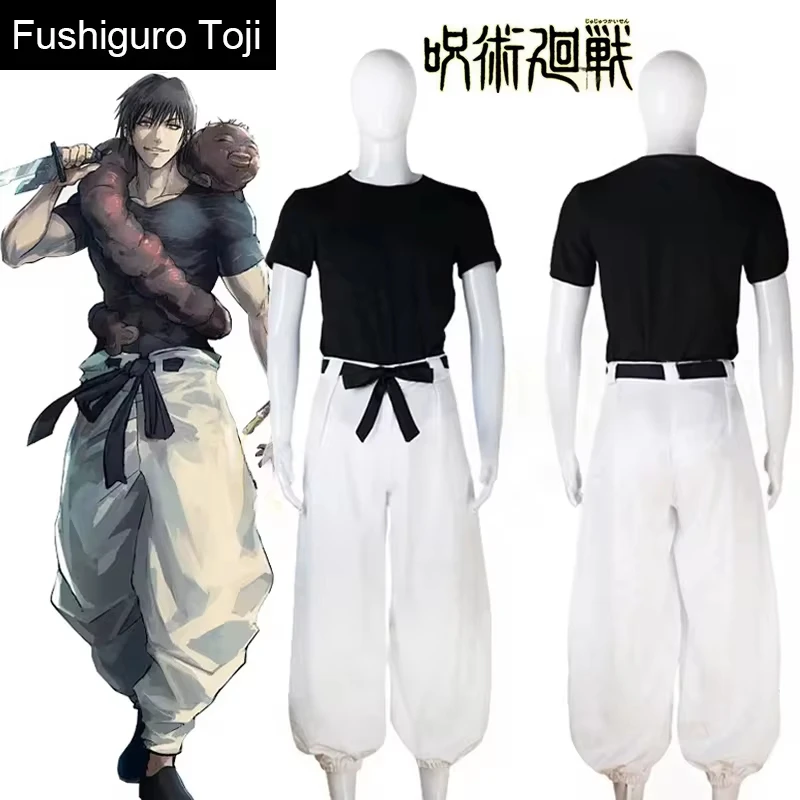 Men Shoes Japan - Anime Toji Fushiguro Cosplay Costume Wig