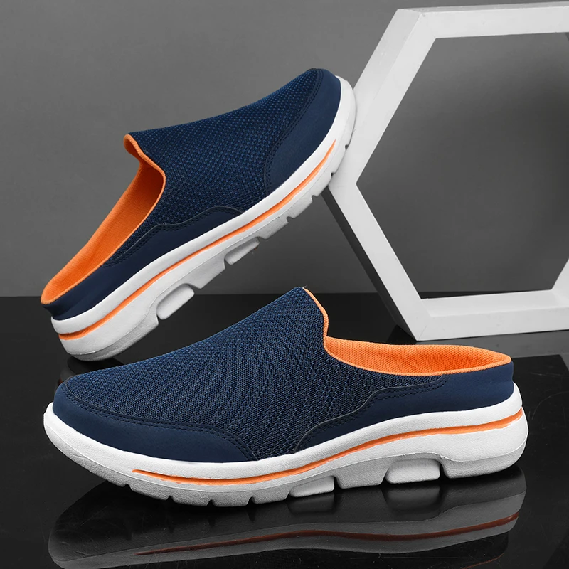 Running Shoes Lightweight - 2025 Men Slippers Summer Breathable Home