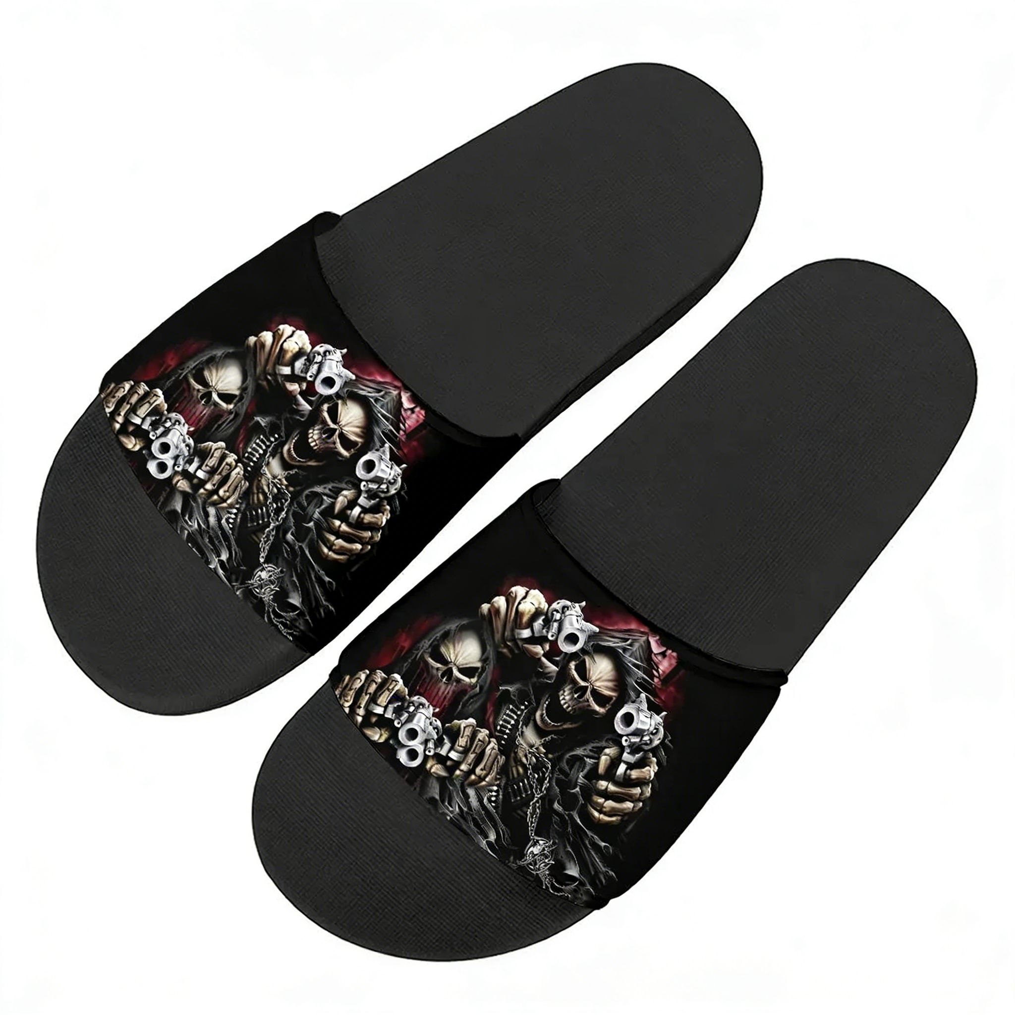 Men'S Shoes In Style - Crazy Skeleton Slippers Home Water Shoes