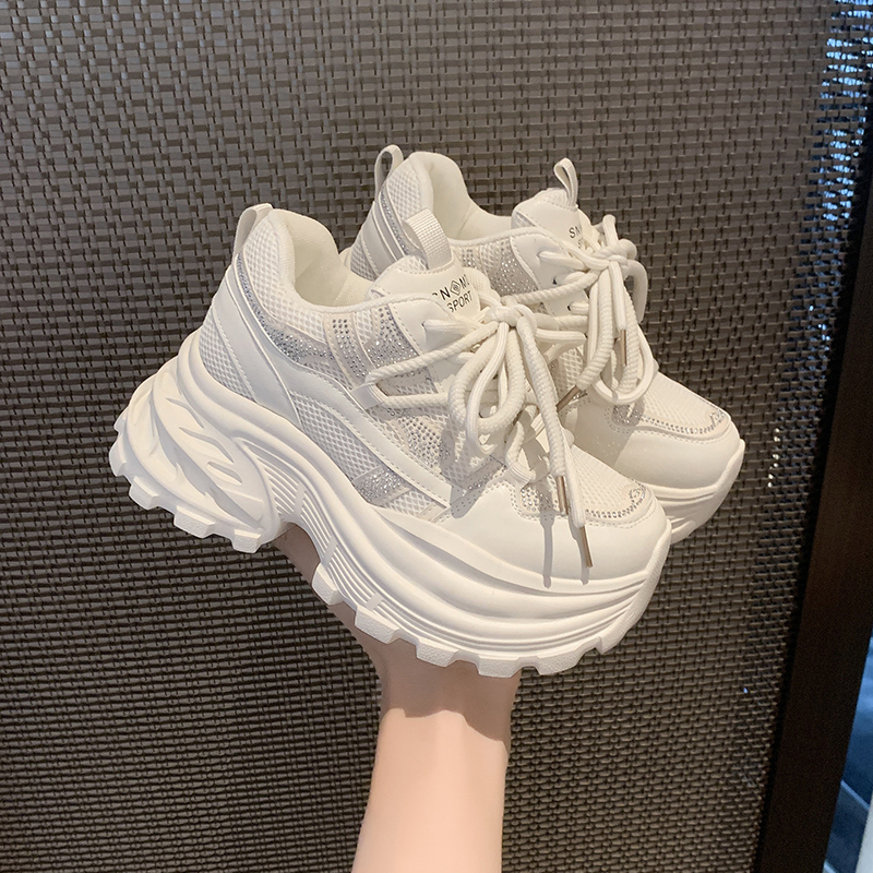 Mesh Trainer Breathable - New Spring Women’s Chunky Sneakers 8.5CM