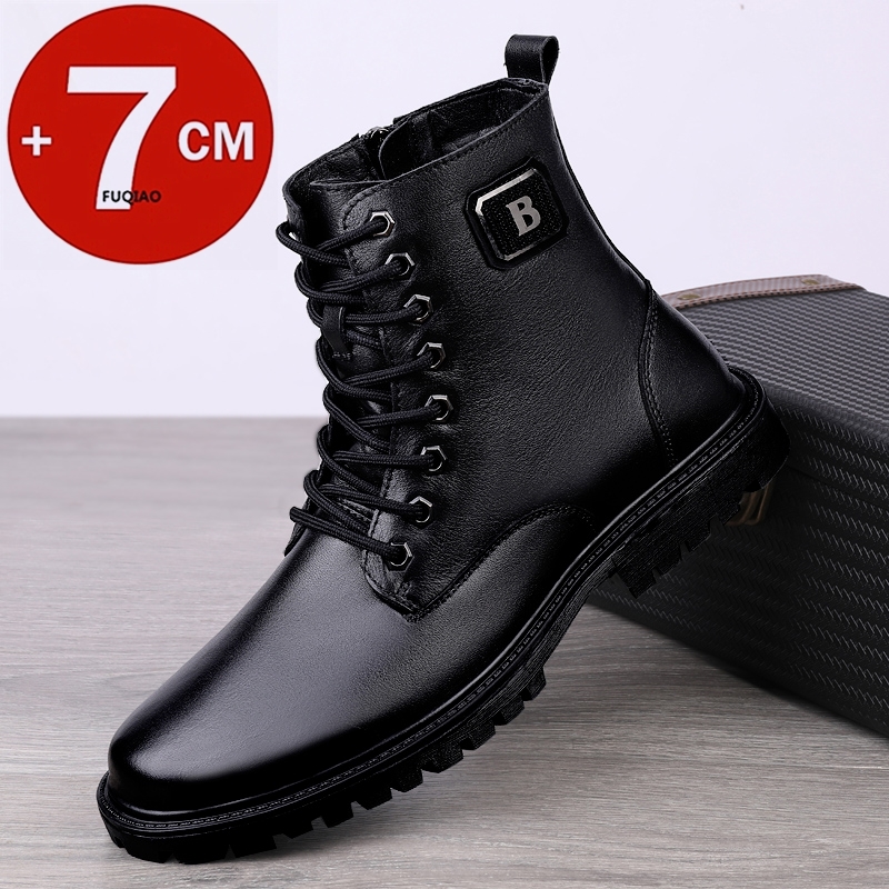 Men's Genuine Leather Elevator - Men'S Shoes Business Casual incelemesi ve fiyatı