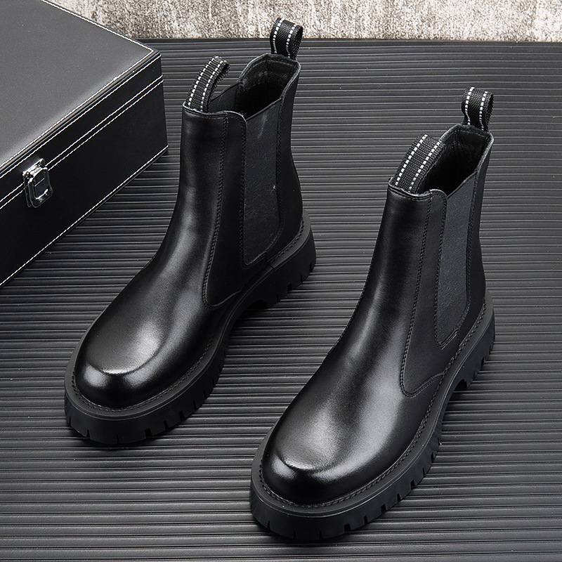 men's fashion high chelsea boo - Men'S Shoes Black And White incelemesi ve fiyatı