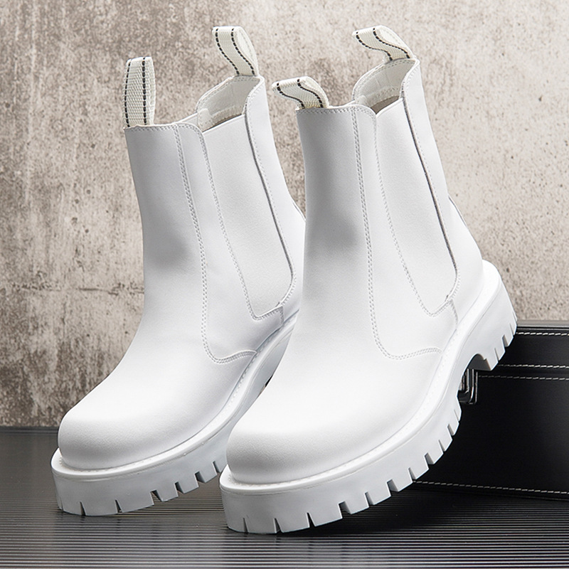 men's fashion high chelsea boo - Men'S Shoes Black And White incelemesi ve fiyatı
