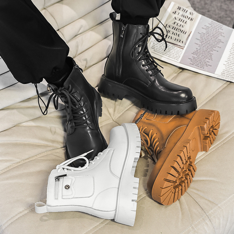 2025 Trend Men Boots Sneakers  - Men'S Shoes Daily Use incelemesi ve fiyatı