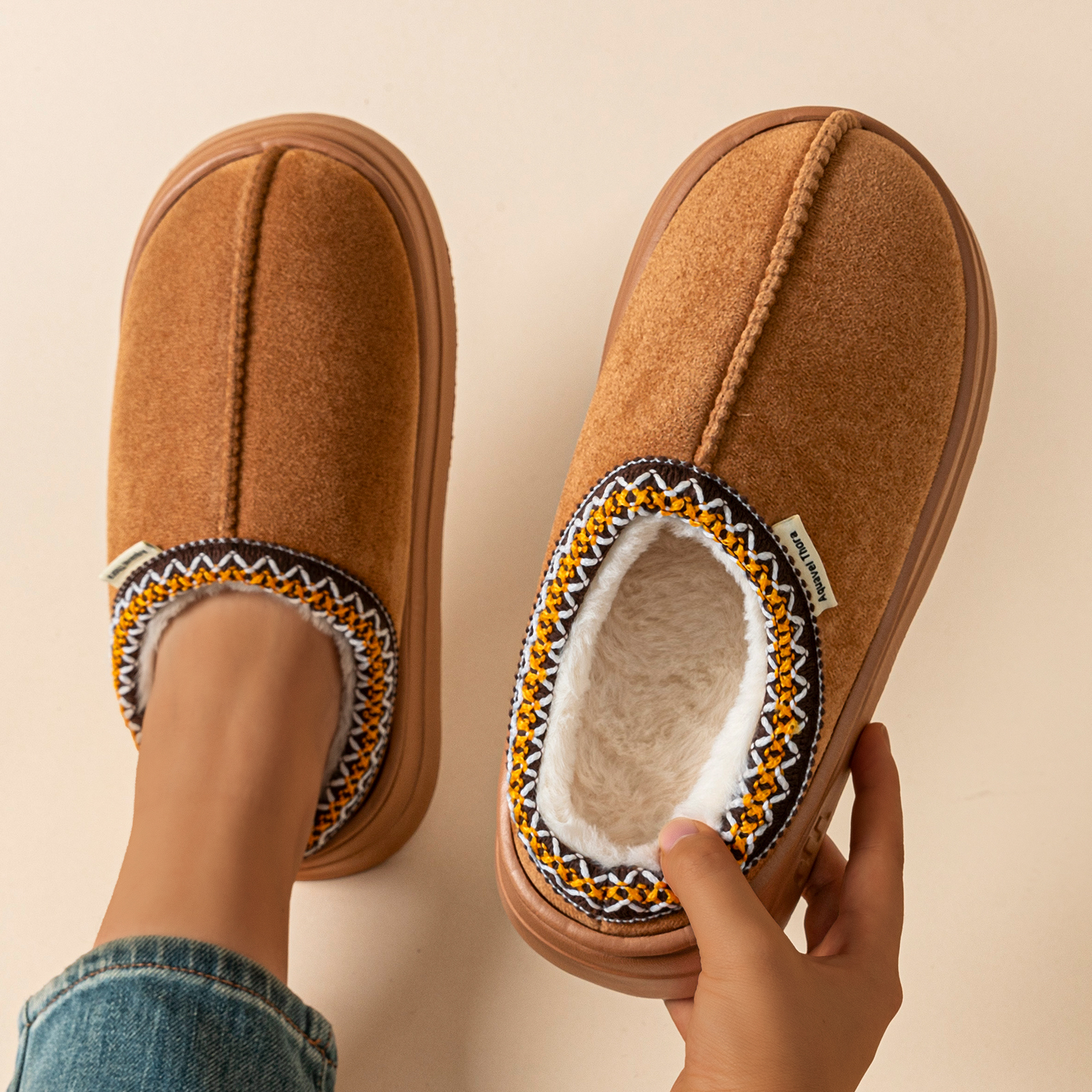 Winter Anti-slip Women's Soft  - Men'S Shoes Daily Use incelemesi ve fiyatı