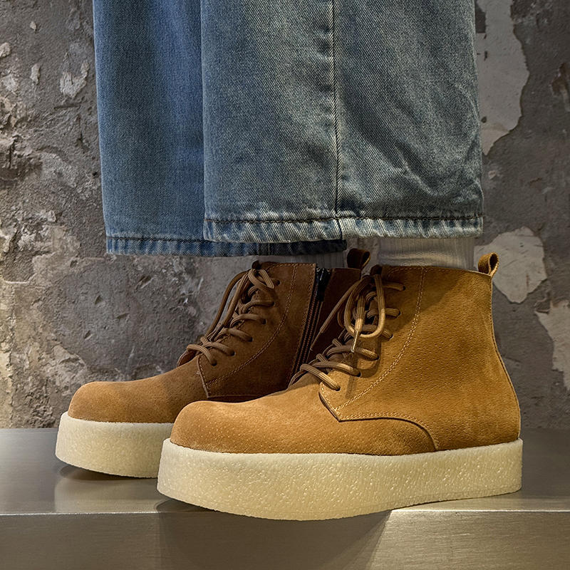 Thick Soled Height Increasing  - Men Shoes Size Chart incelemesi ve fiyatı