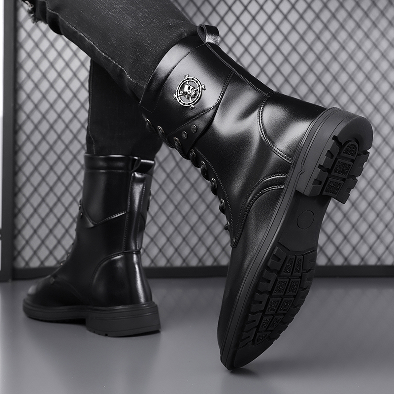 Unisex High-Top Chunky Sole Pl - Men'S Shoes Black And White incelemesi ve fiyatı