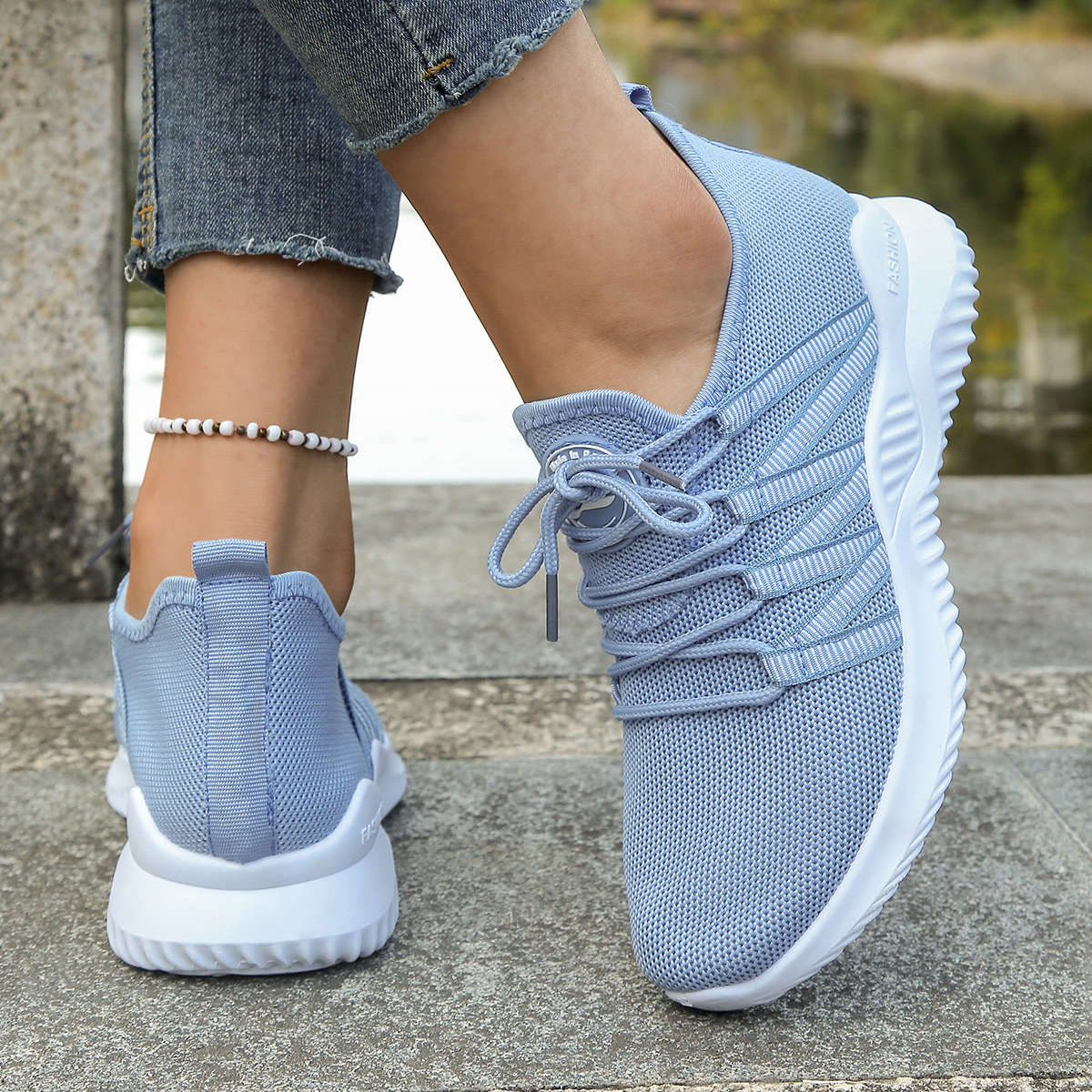 Women's  Breathable Knit Mesh  - Mesh Trainer Breathable incelemesi ve fiyatı