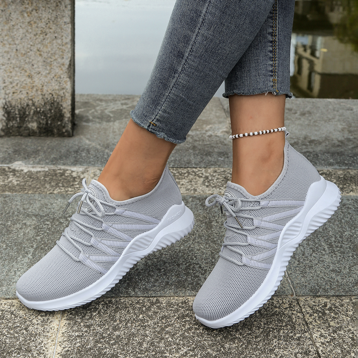 Women's  Breathable Knit Mesh  - Mesh Trainer Breathable incelemesi ve fiyatı