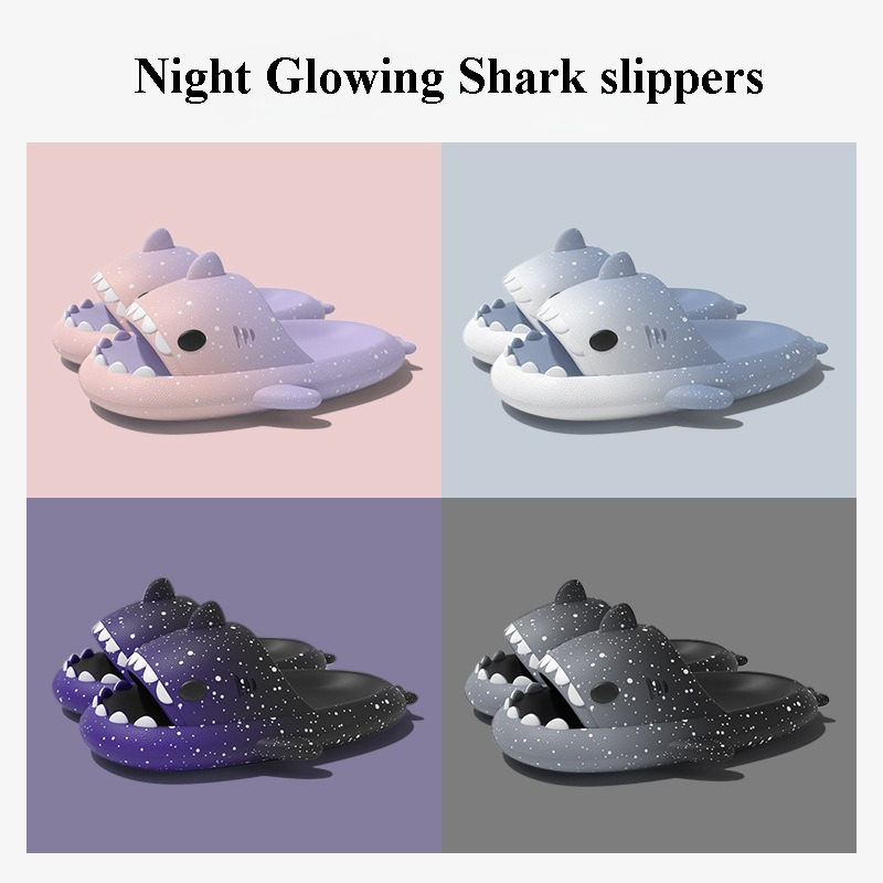 Cute Cartoon Shark Slippers Fo - Men'S Shoes In Style incelemesi ve fiyatı