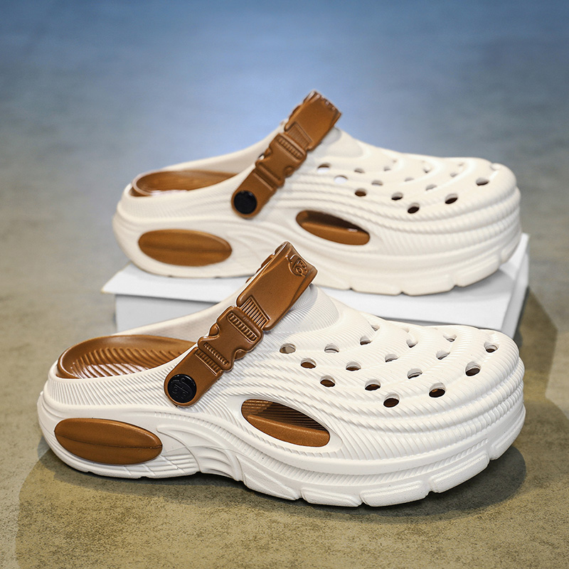Men's 5cm Thick Sole Clogs Sli - Men'S Shoes Daily Use incelemesi ve fiyatı