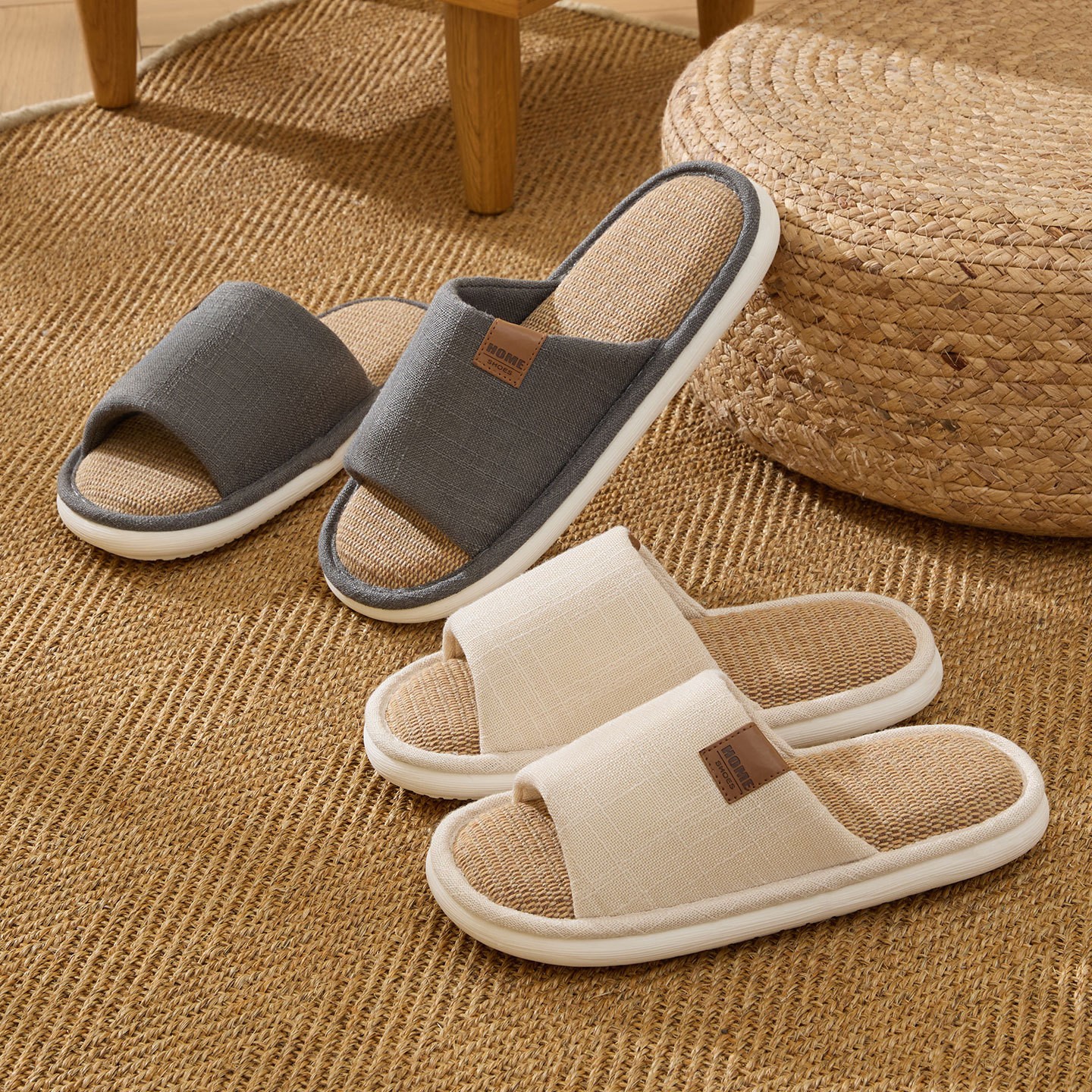 New Linen Women Slippers Comfo - Men'S Shoes In Style incelemesi ve fiyatı