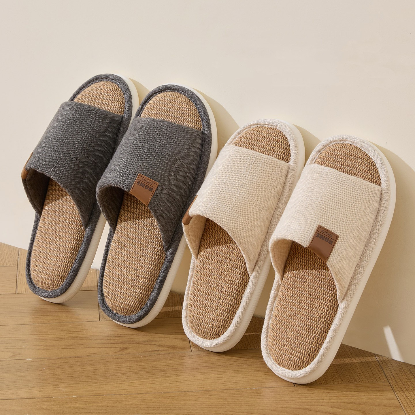 New Linen Women Slippers Comfo - Men'S Shoes In Style incelemesi ve fiyatı
