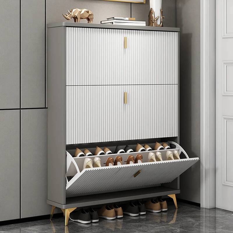 Modern Minimalist Shoe Cabinet - Men Shoes Rack incelemesi ve fiyatı