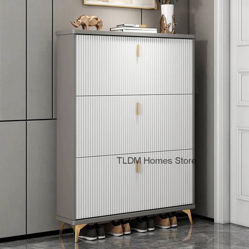 Modern Minimalist Shoe Cabinet - Men Shoes Rack incelemesi ve fiyatı