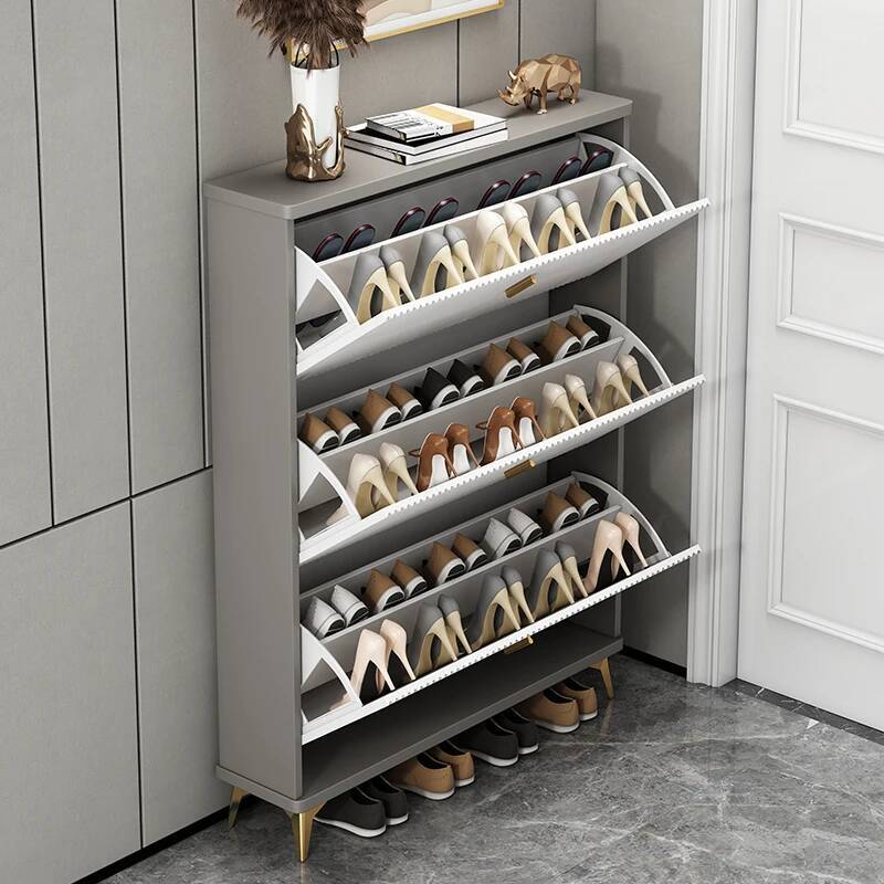 Modern Minimalist Shoe Cabinet - Men Shoes Rack incelemesi ve fiyatı