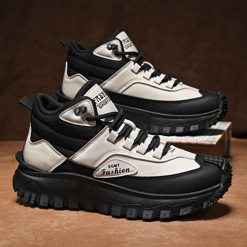 Men'S Black And White Mid Top  - Men'S Shoes Black And White incelemesi ve fiyatı