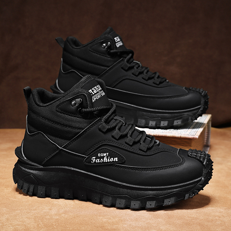 Men'S Black And White Mid Top  - Men'S Shoes Black And White incelemesi ve fiyatı