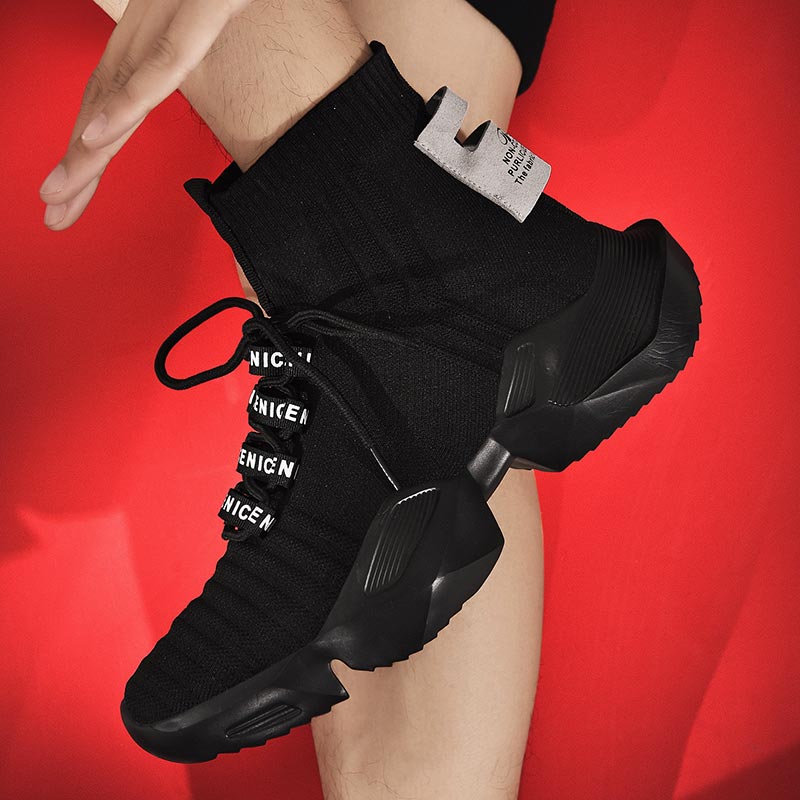 Plus Size Hightop High-soled M - Men Shoes Online Shopping incelemesi ve fiyatı