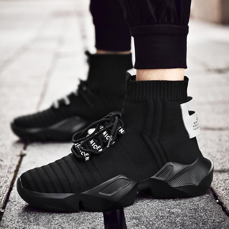 Plus Size Hightop High-soled M - Men Shoes Online Shopping incelemesi ve fiyatı