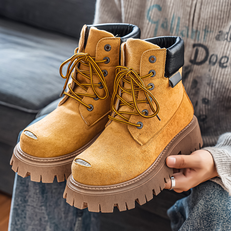Classic High Top Boots Outdoor - Men'S Shoes Business Casual incelemesi ve fiyatı