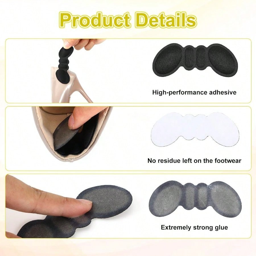 8 Pairs Heel Pads Shoes Too Bi - Men'S Shoes Black And White incelemesi ve fiyatı