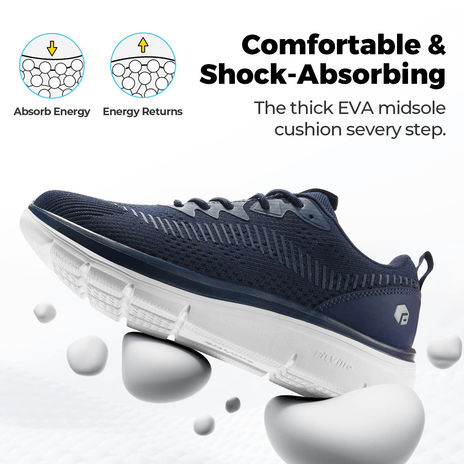 FitVille Men's Walking Shoes L - Men Shoes Size Chart incelemesi ve fiyatı