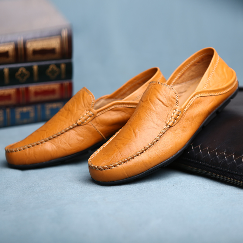 Men's Leather Casual loafers S - Men Shoes Xxl incelemesi ve fiyatı