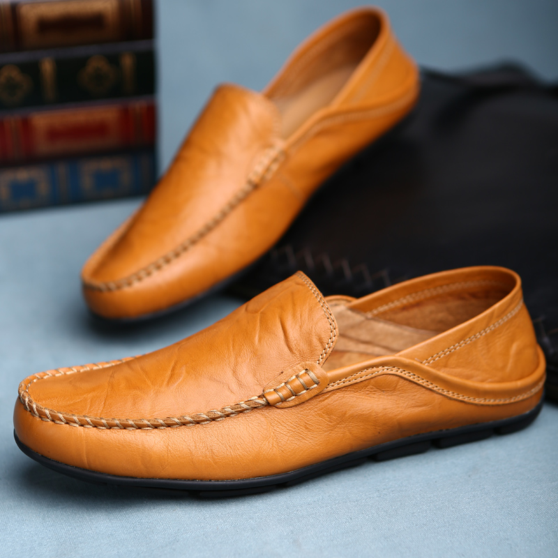 Men's Leather Casual loafers S - Men Shoes Xxl incelemesi ve fiyatı