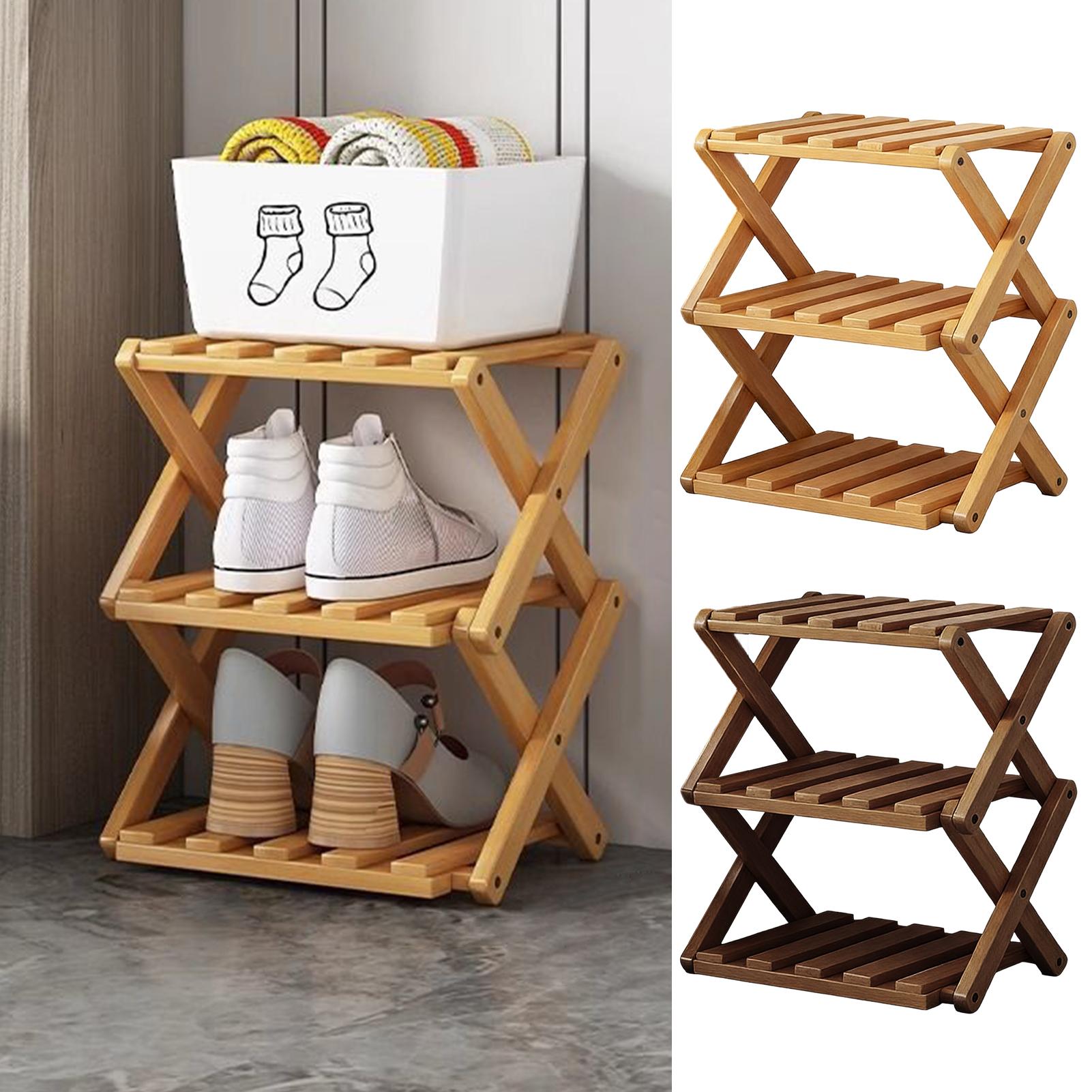 Wooden Shoe Racks 3-Tier Expan - Men Shoes Rack incelemesi ve fiyatı