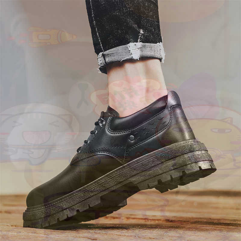 Dark Natural Leather Fashion T - Men Shoes Uk incelemesi ve fiyatı