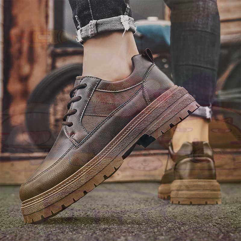 Dark Natural Leather Fashion T - Men Shoes Uk incelemesi ve fiyatı