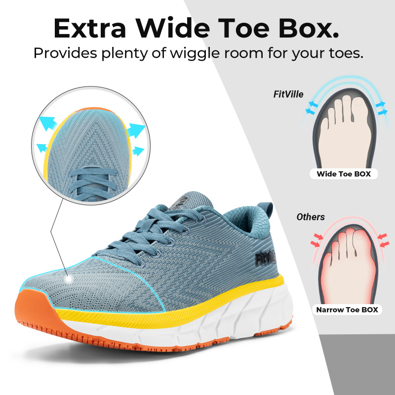 FitVille Wide Toe Box Men'S Sh - Men'S Shoes For Wide Feet incelemesi ve fiyatı