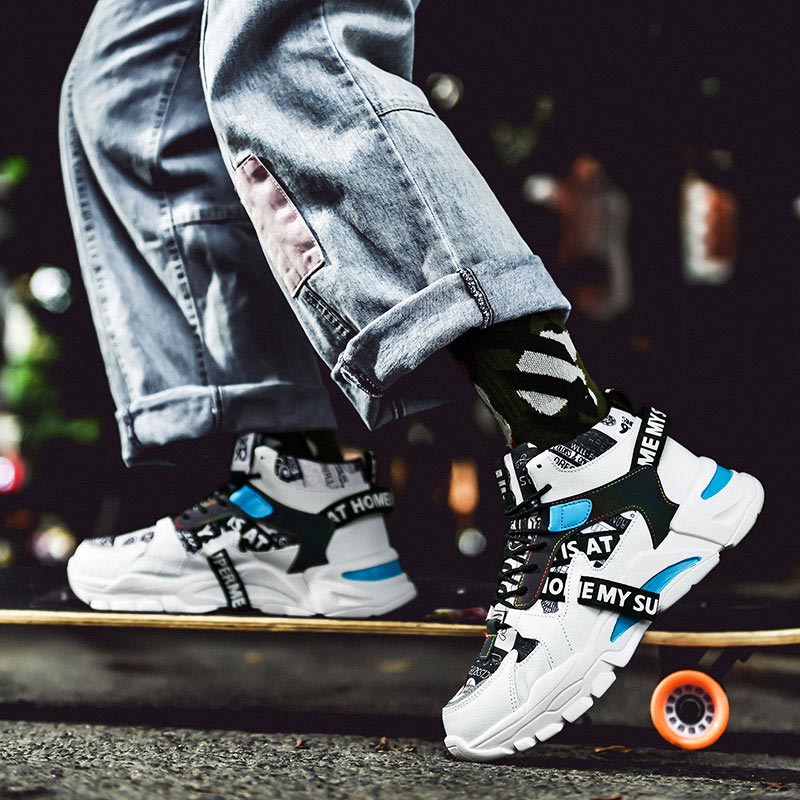 Large Size High Top Chunky Man - Men Shoes Online Shopping incelemesi ve fiyatı