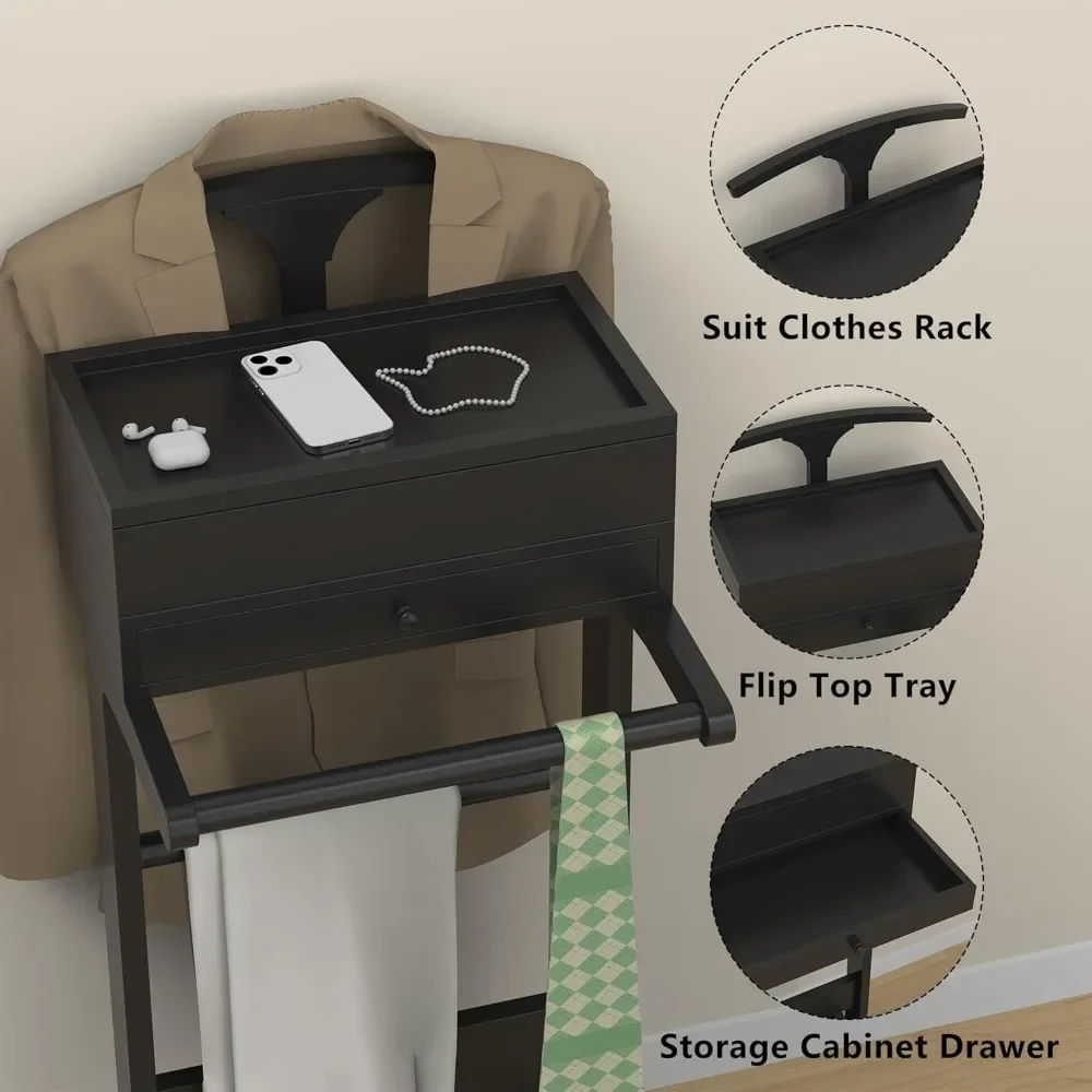 wooden valet stand for men, cl - Men Shoes Rack incelemesi ve fiyatı