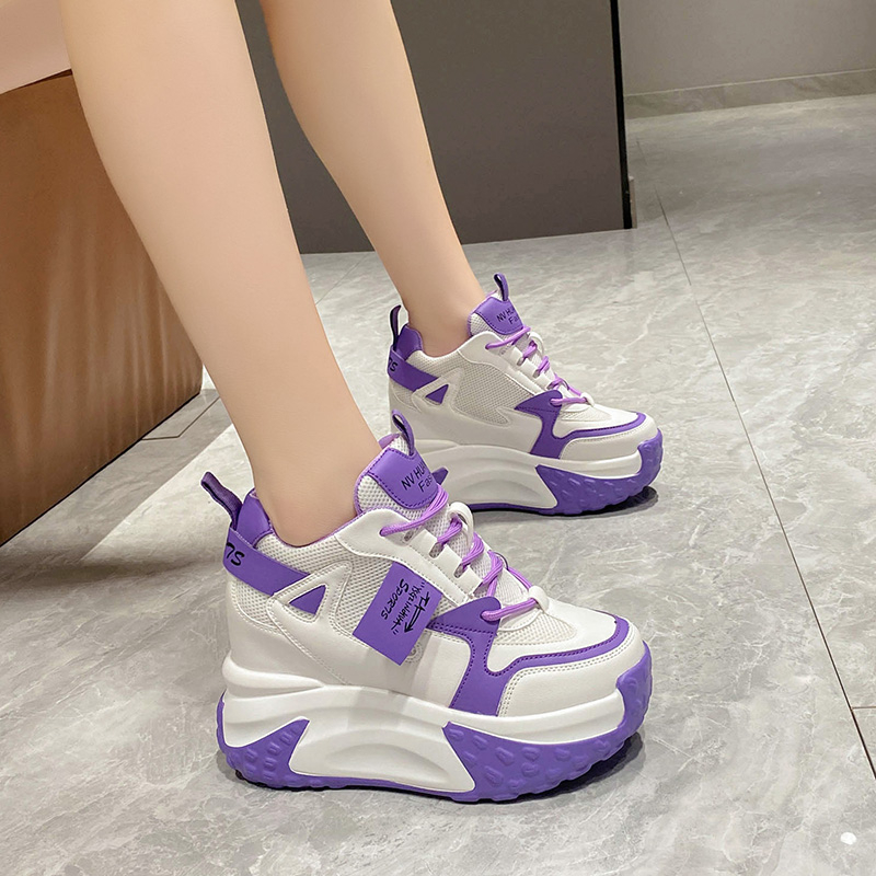 9.5CM Women High Platform Snea - Mesh Trainer Breathable incelemesi ve fiyatı