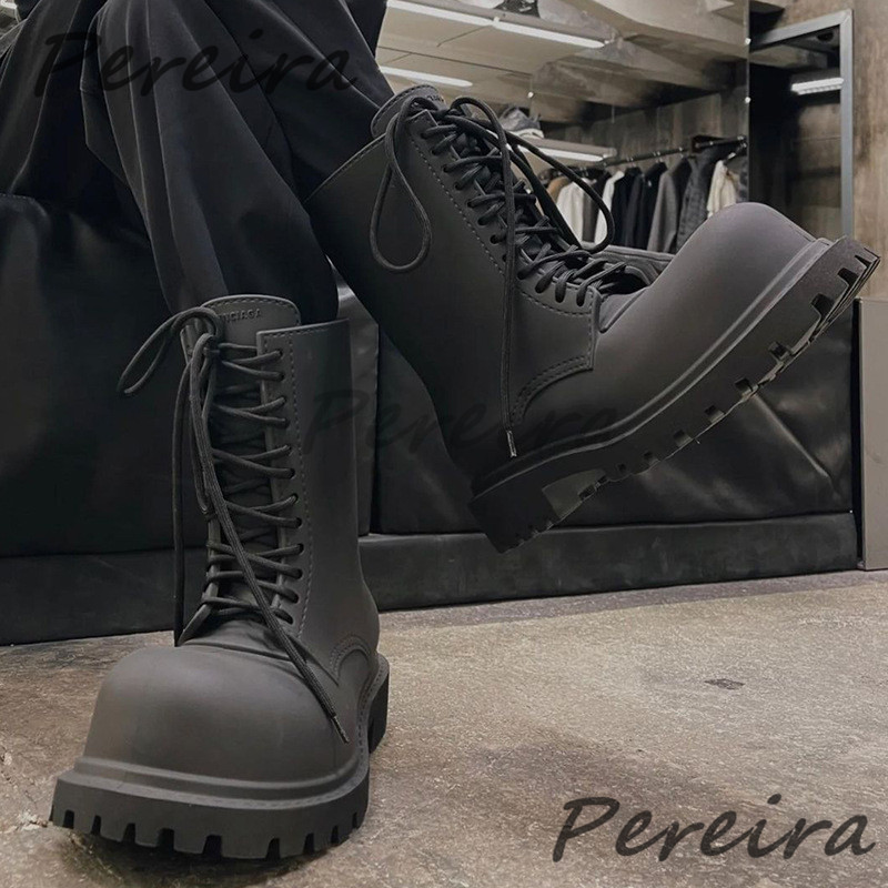 Men's Black Thick Soled High T - Men Shoes Xxl incelemesi ve fiyatı