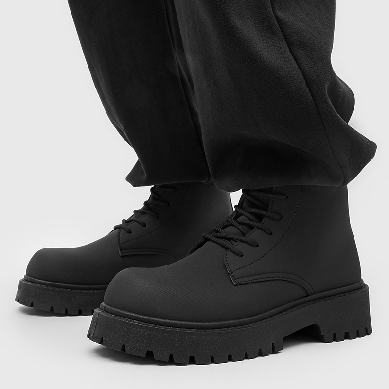 100%Genuine Leather Mens Boots - Men'S Shoes Business Casual incelemesi ve fiyatı
