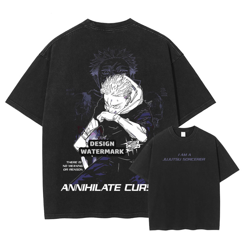 Anime JJK Gojo Saturo T Shirts - Men'S Shoes Xl incelemesi ve fiyatı