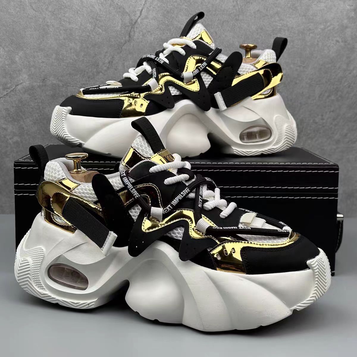 New Dad Shoes Color-blocked Ca - Men Shoes Size Chart incelemesi ve fiyatı