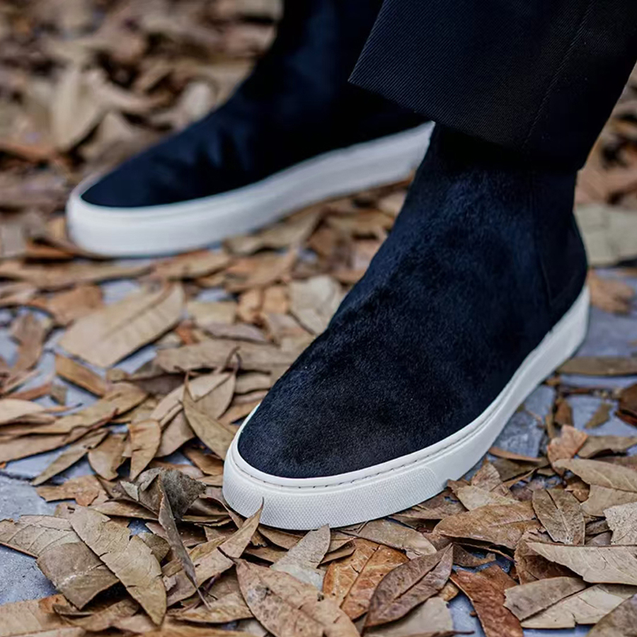 Piergitar Winter Styles Black  - Men'S Shoes Black And White incelemesi ve fiyatı