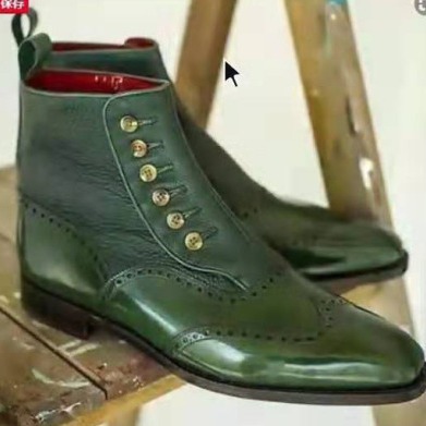 Men's Leather Suede Chelsea Bo - Men'S Shoes Daily Use incelemesi ve fiyatı