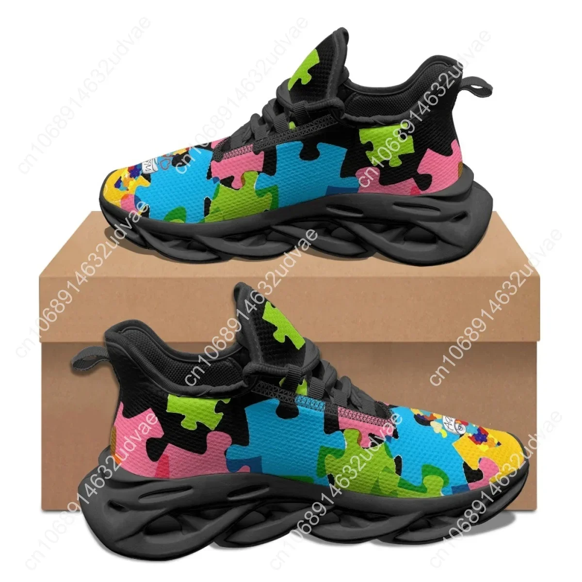 Autism Awareness Sports Runnin - Men Shoes Sneakers incelemesi ve fiyatı