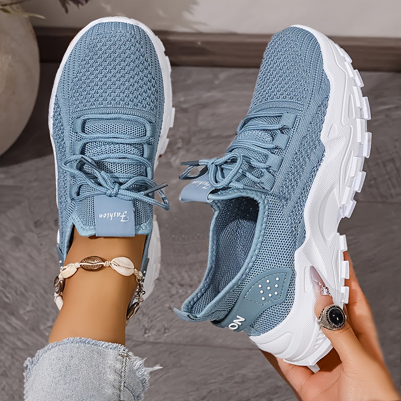 Breathable Knit Sneakers Fashi - Running Shoes Lightweight incelemesi ve fiyatı