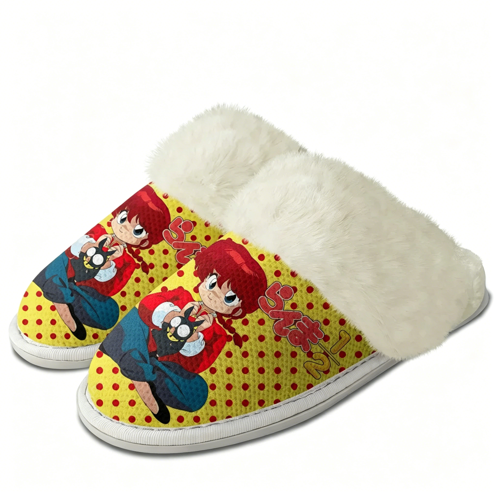 Ranma Plush Slippers Anime Men - Men'S Shoes Lightweight incelemesi ve fiyatı