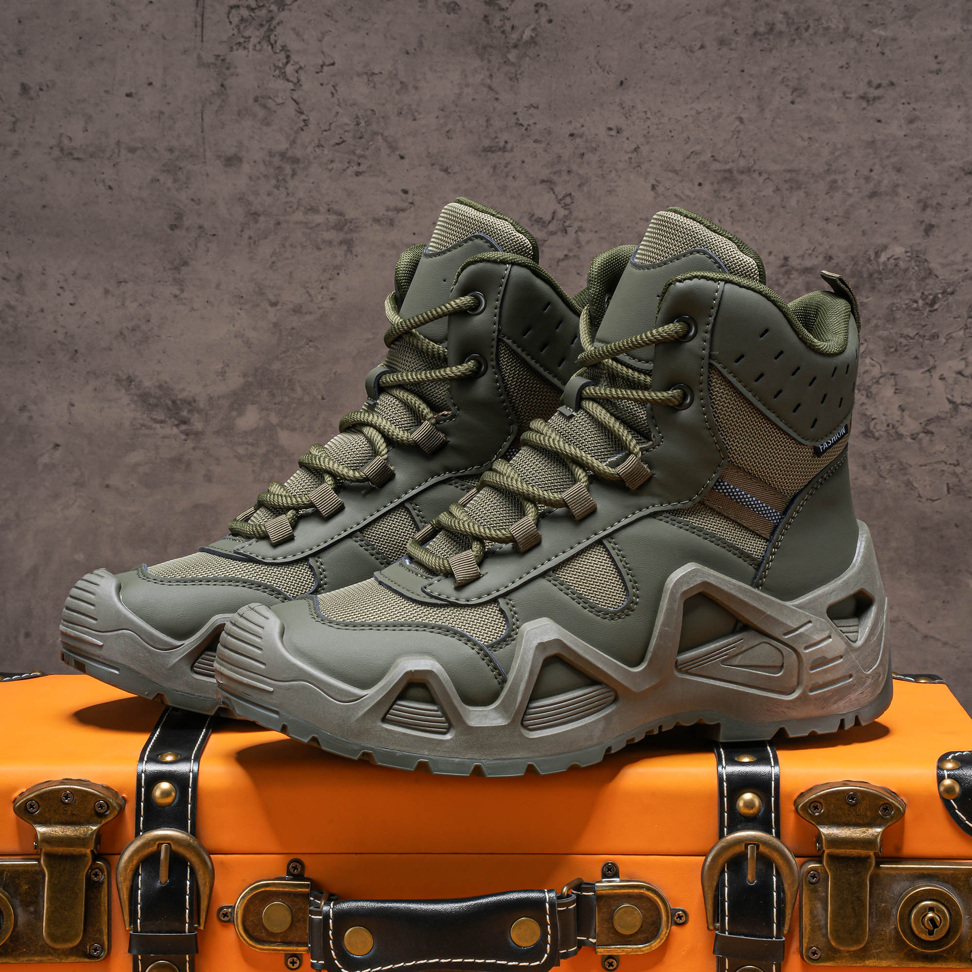 Men's high top boots, hiking b - Men'S Shoes Daily Use incelemesi ve fiyatı