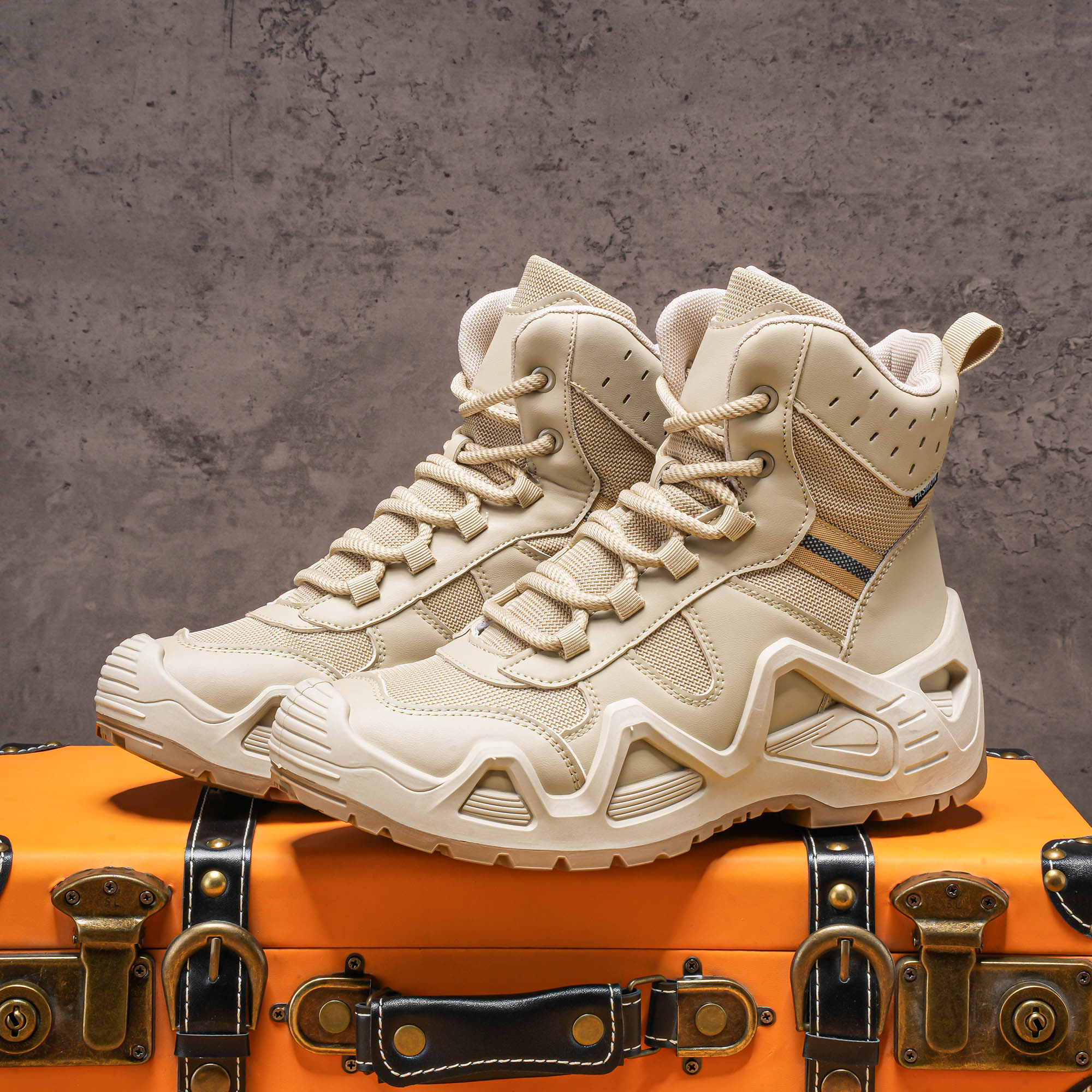 Men's high top boots, hiking b - Men'S Shoes Daily Use incelemesi ve fiyatı