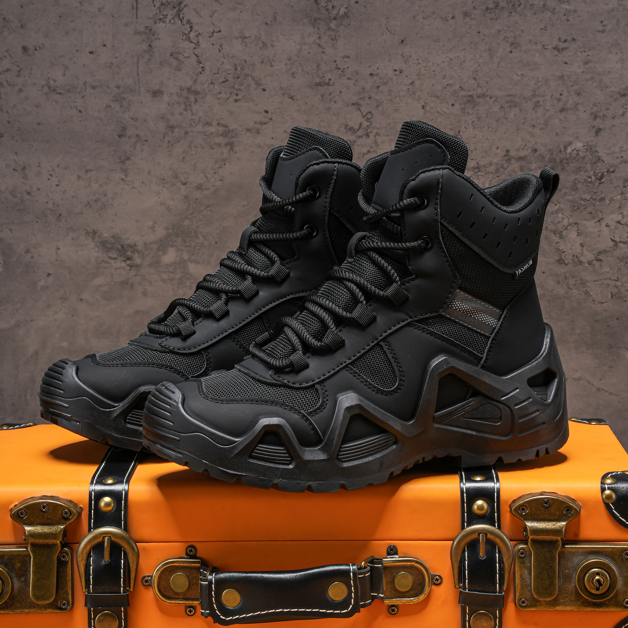 Men's high top boots, hiking b - Men'S Shoes Daily Use incelemesi ve fiyatı