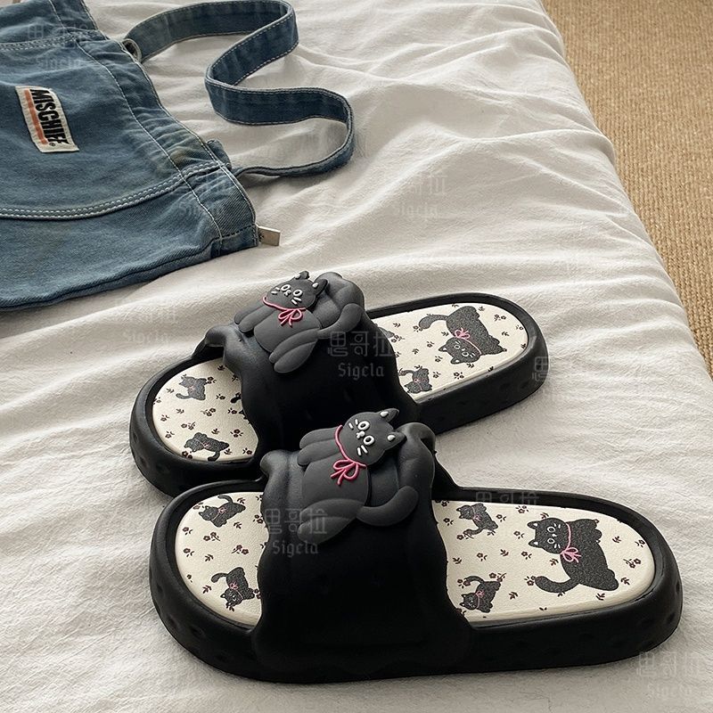 Printting Cute Bear Women Slip - Men'S Shoes In Style incelemesi ve fiyatı